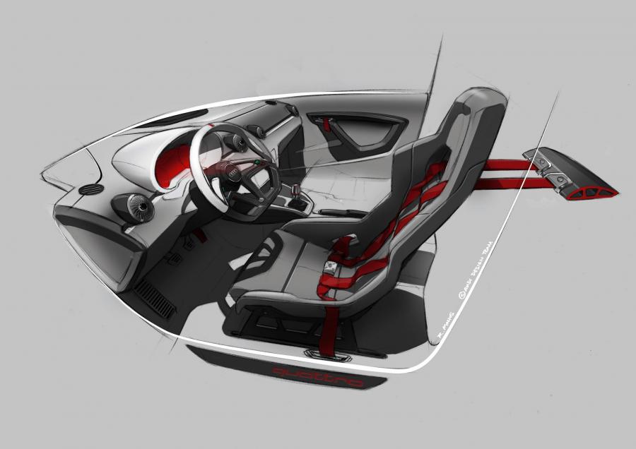 Эскиз Audi A1 Clubsport Quattro Concept (8X) 2011 года  (фото 30 из 37)